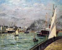 Maufra, Maxime - Departure of a Cargo Ship, Le Havre
